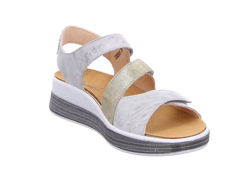 Think Komfort Sandalen silber