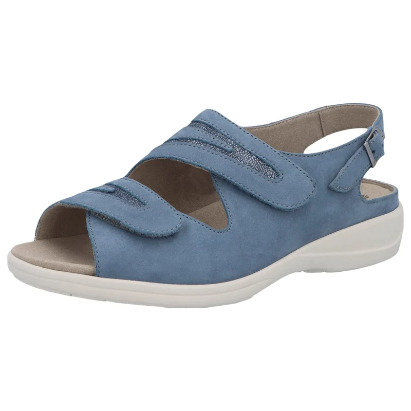 Solidus Komfort Sandalen blau