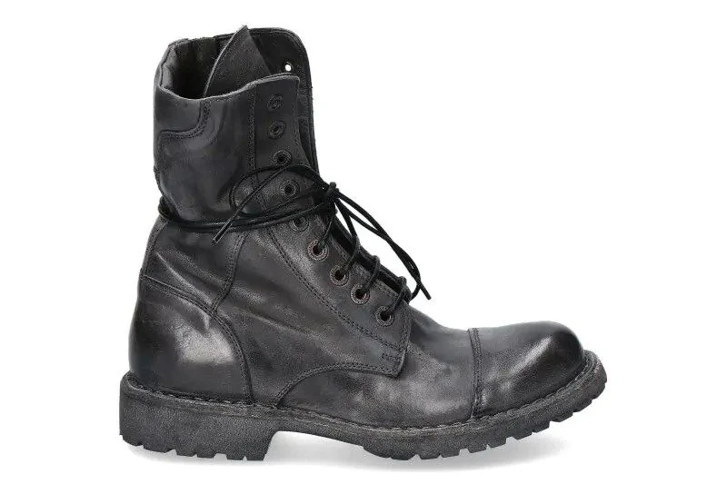 Moma Schnür-Stiefeletten zementgrau