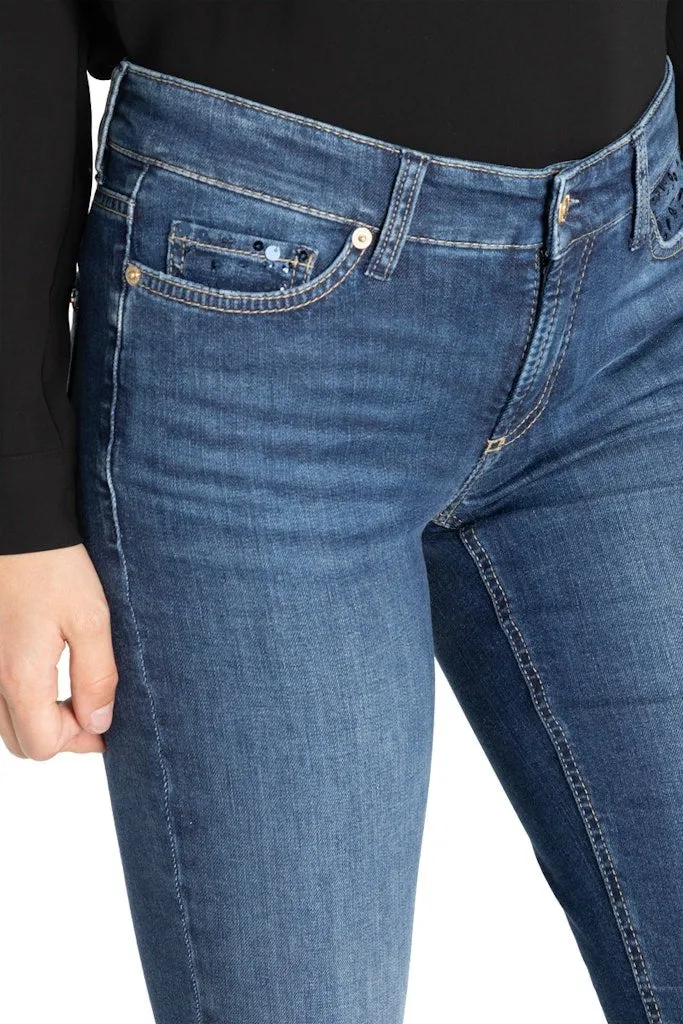 Cambio Stoffhose Blau