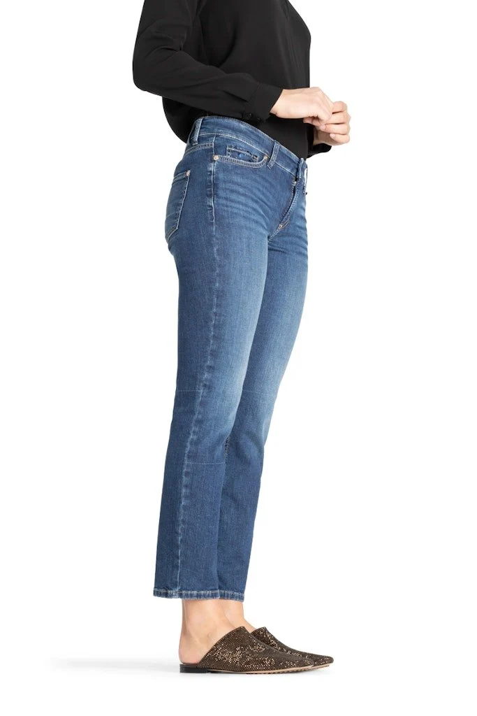 Cambio Stoffhose Blau