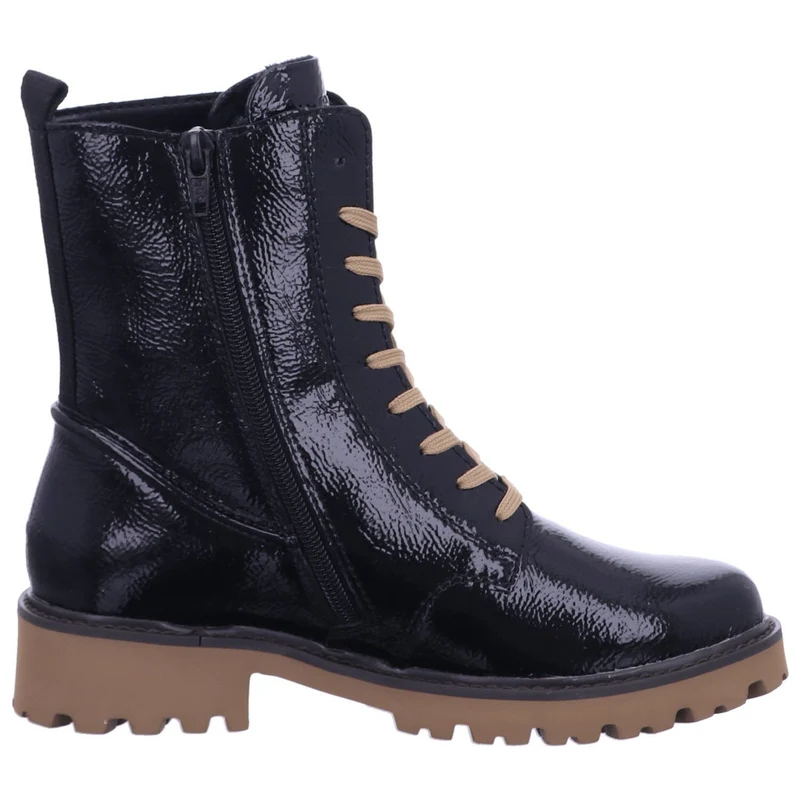 Remonte Schnür-Stiefeletten schwarz
