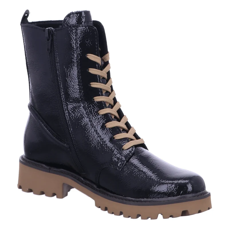 Remonte Schnür-Stiefeletten schwarz