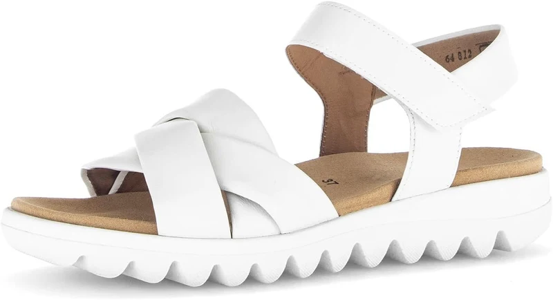 Gabor Riemchen Sandalen weiß