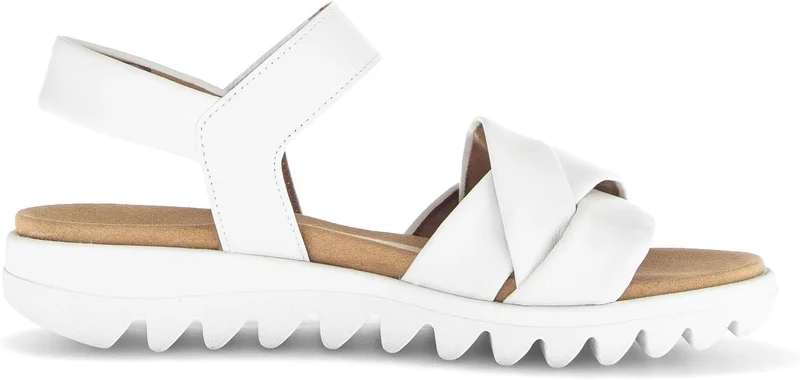 Gabor Riemchen Sandalen weiß