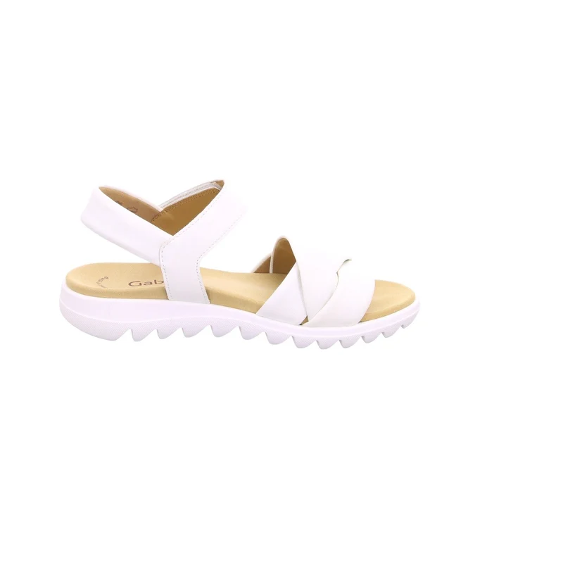 Gabor Riemchen Sandalen weiß