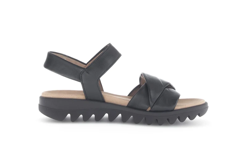 Gabor Riemchen Sandalen schwarz