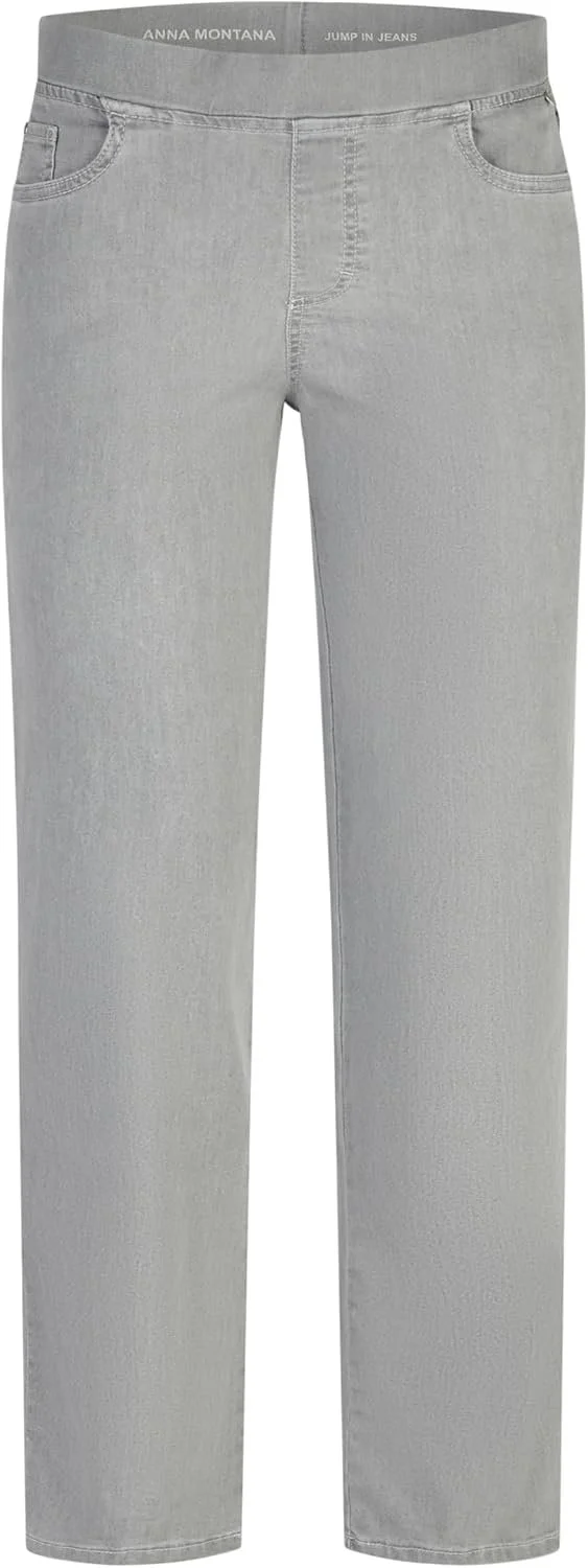 Anna Montana Stoffhose silber