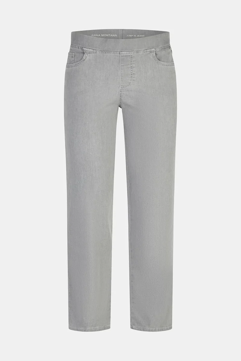 Anna Montana Stoffhose silber