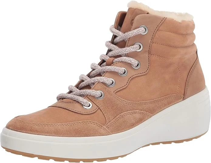 Ecco Schnür-Stiefeletten beige