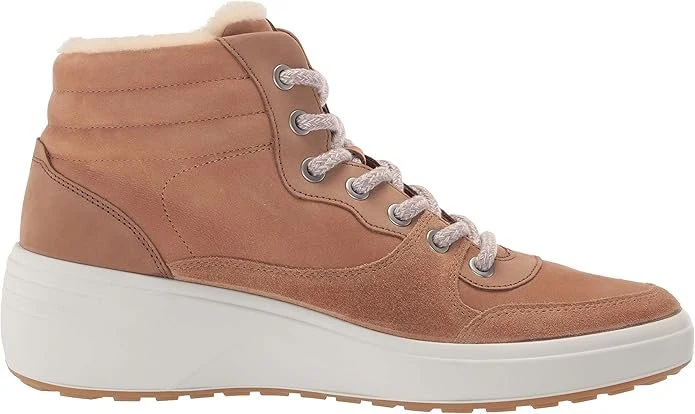 Ecco Schnür-Stiefeletten beige