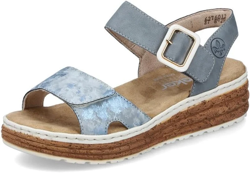 Rieker Sandale Blau
