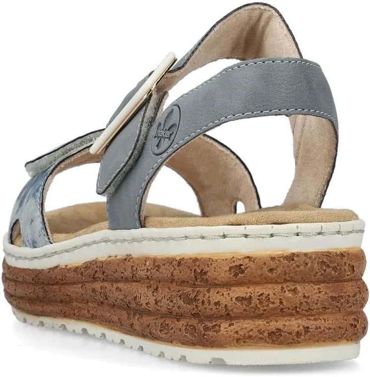 Rieker Sandale Blau