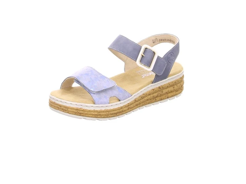 Rieker Sandale Blau