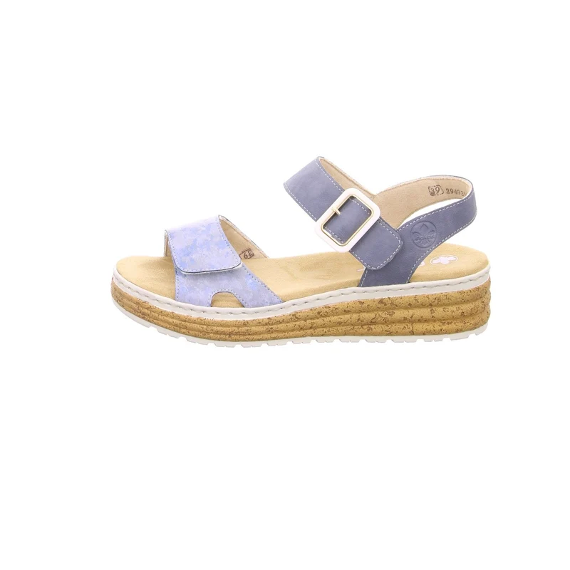 Rieker Sandale Blau