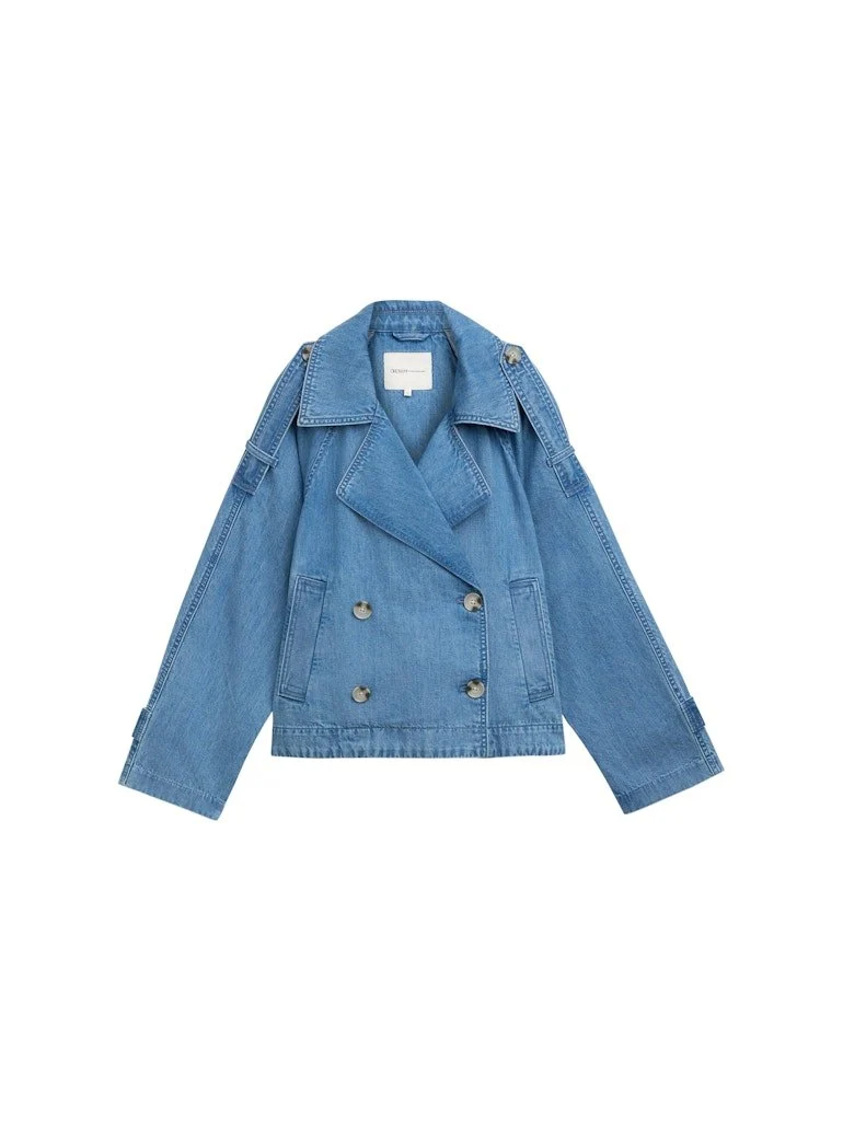 TT Denim Jeansjacke Blau