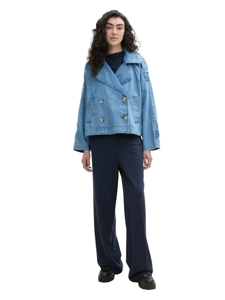 TT Denim Jeansjacke Blau