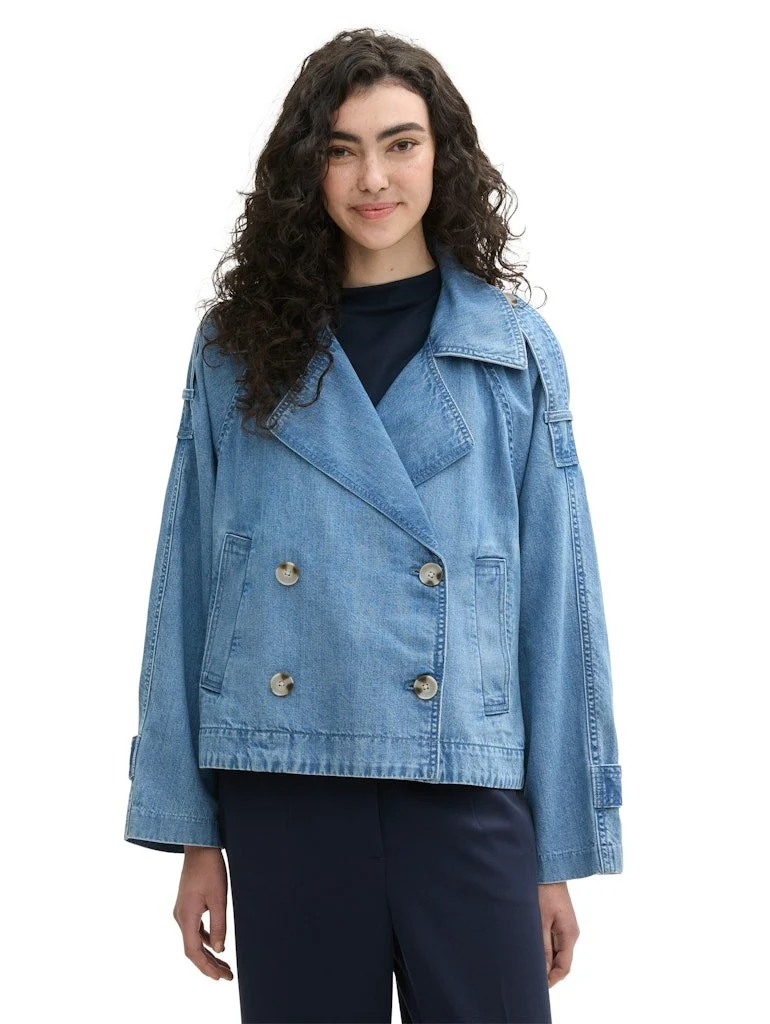 TT Denim Jeansjacke Blau