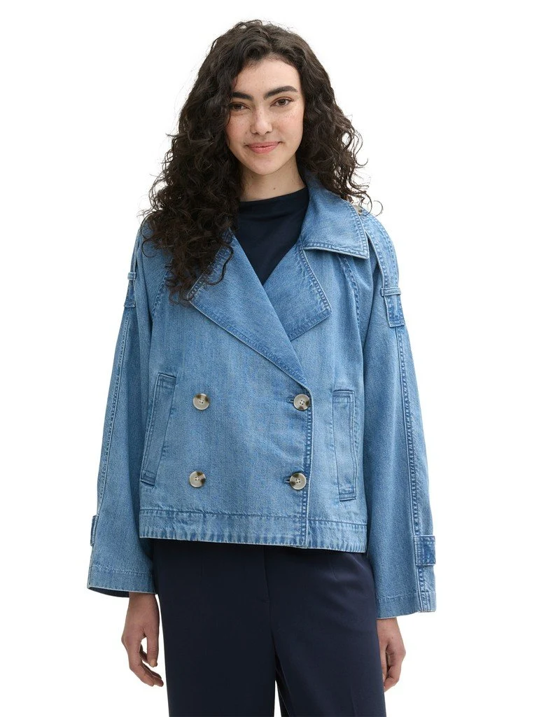 TT Denim Jeansjacke Blau