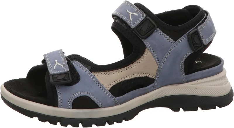 Waldläufer Riemchen Sandalen blau
