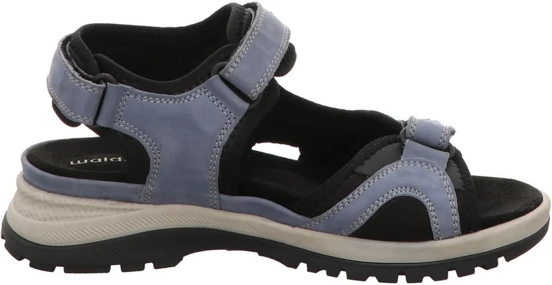 Waldläufer Riemchen Sandalen blau
