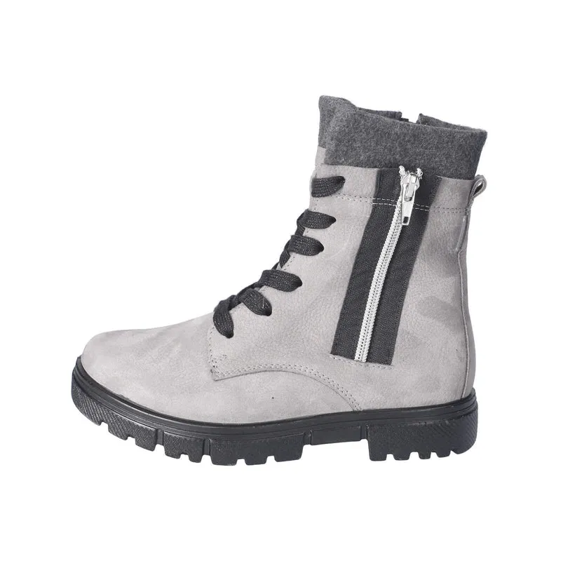 Ricosta Stiefel hellgrau