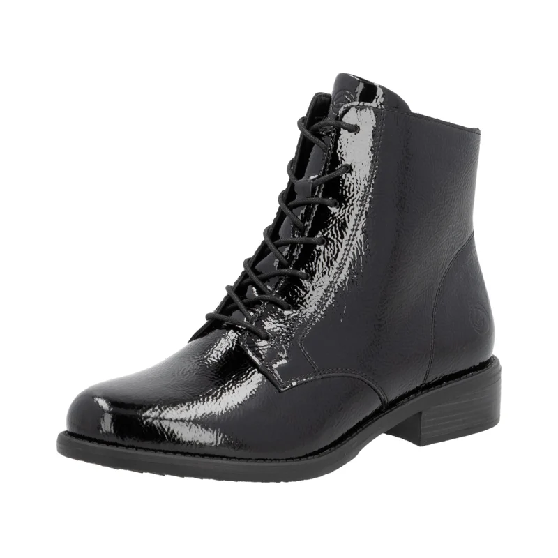 Remonte Schnür-Stiefeletten schwarz