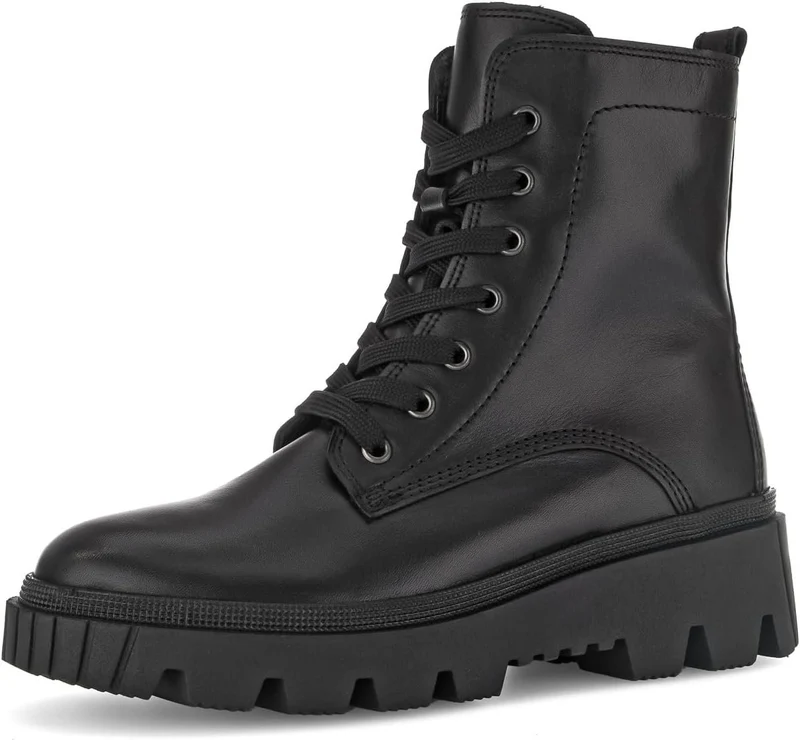 Gabor Schnür-Stiefeletten schwarz