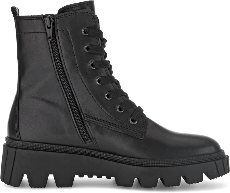 Gabor Schnür-Stiefeletten schwarz
