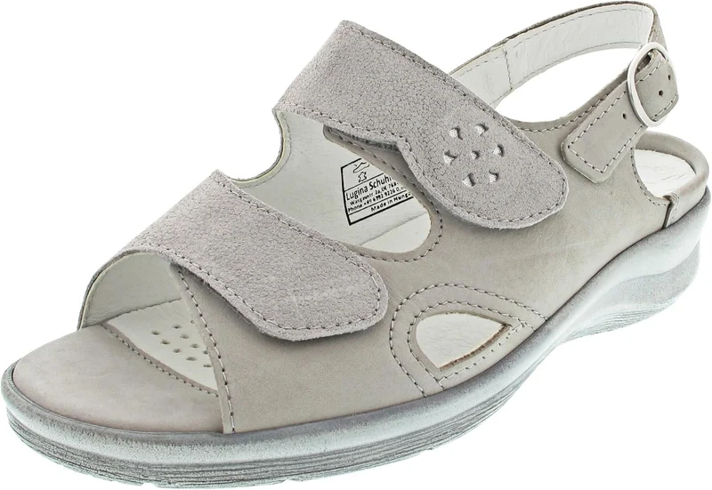 Waldläufer Komfort Sandalen kristallweiß