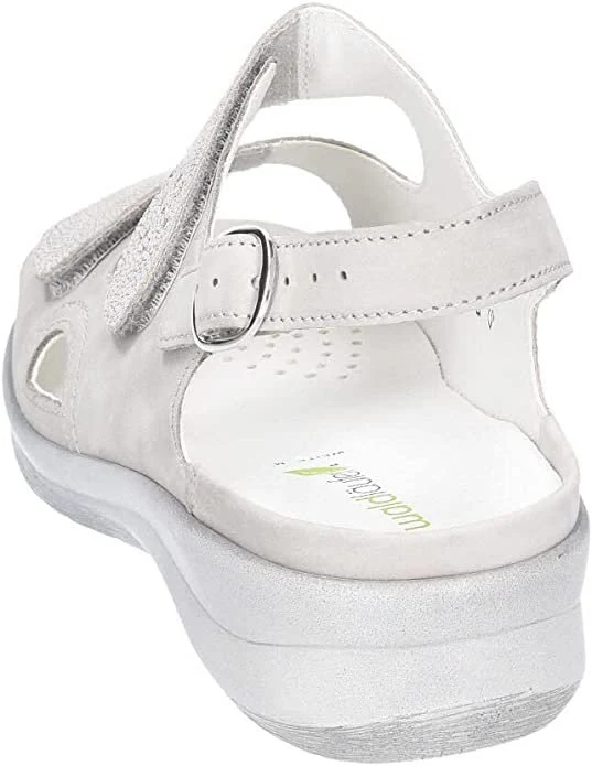 Waldläufer Komfort Sandalen kristallweiß