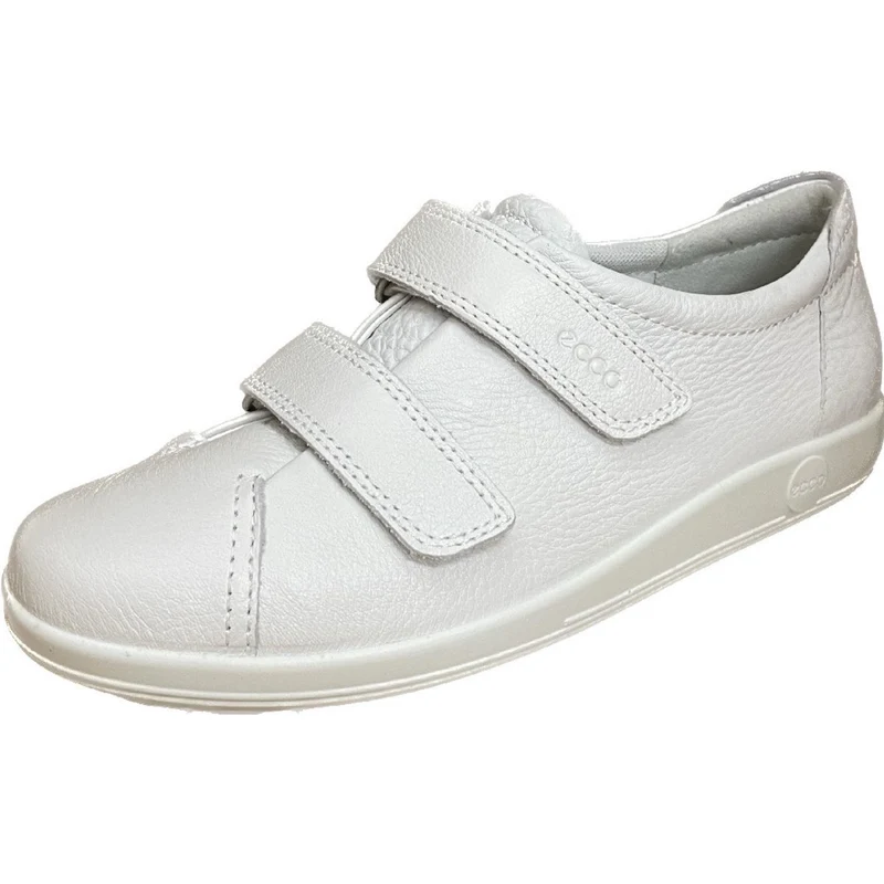 Ecco Sportliche Slipper weiß