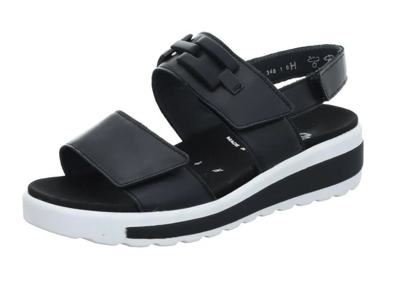 Semler Keilsandalen schwarz