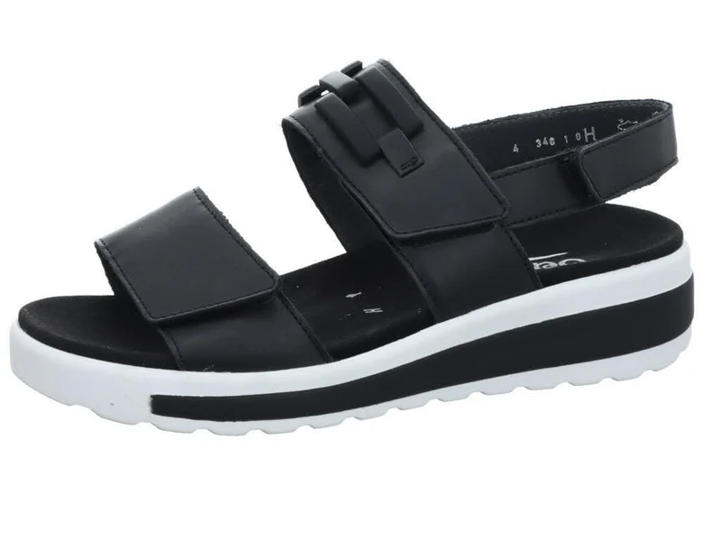 Semler Keilsandalen schwarz