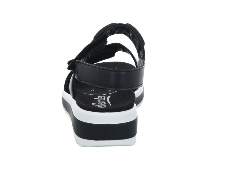 Semler Keilsandalen schwarz