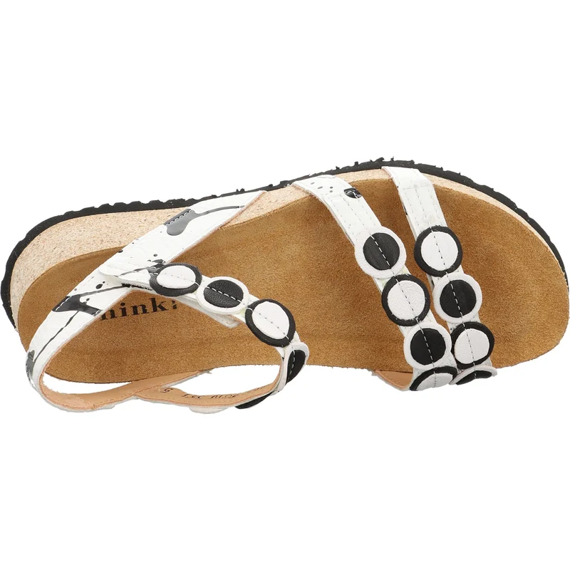 Think Sandalen Weiß