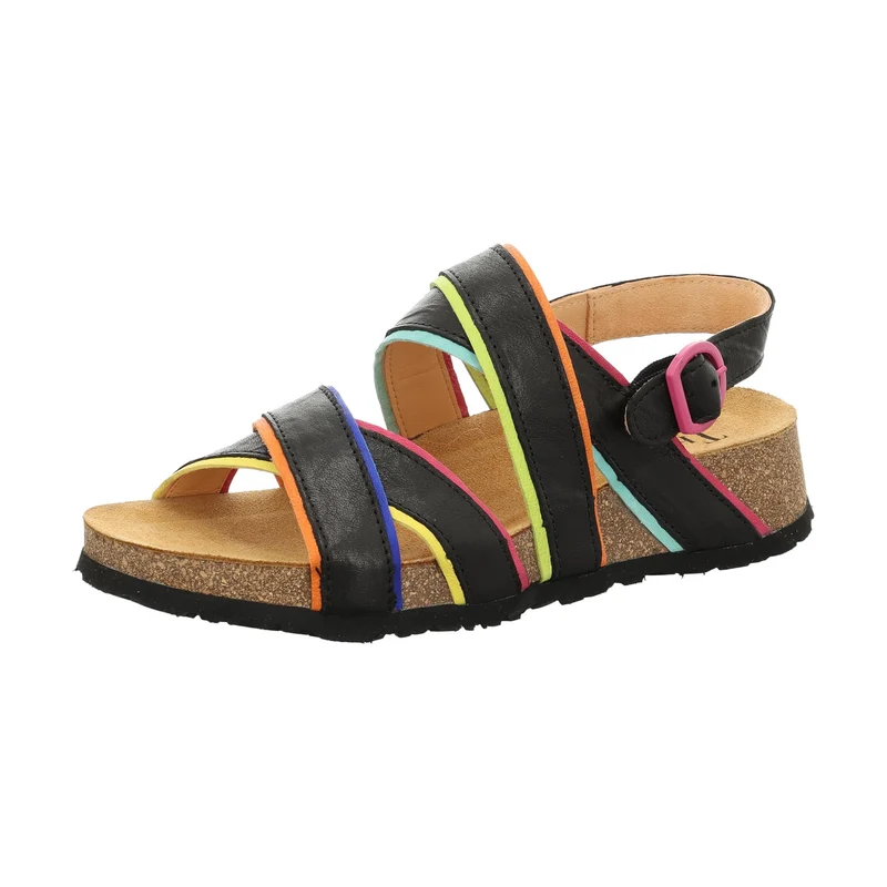 Think Komfort Sandalen schwarz