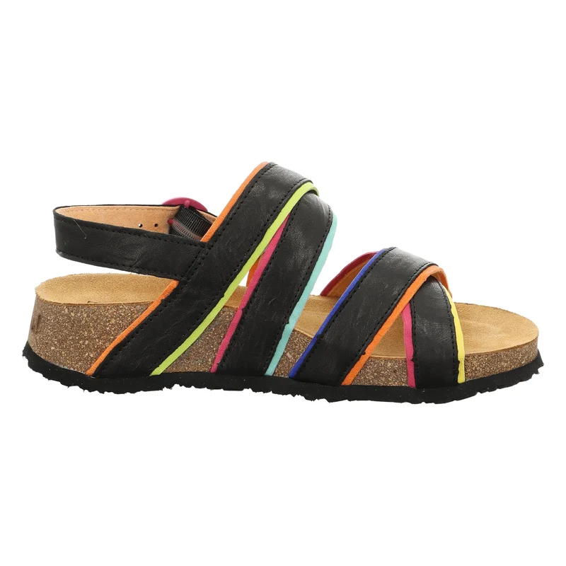 Think Komfort Sandalen schwarz