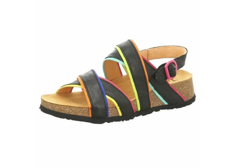 Think Komfort Sandalen schwarz