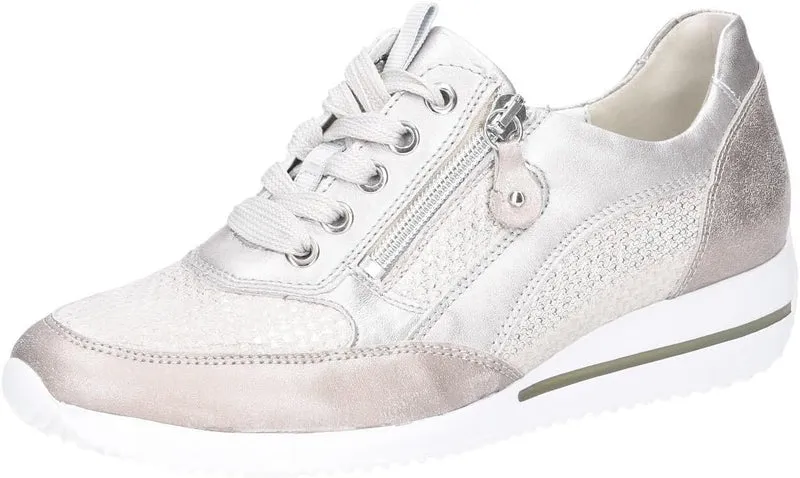 Waldläufer Freizeit Schnürer Beige