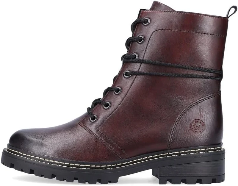 Remonte Schnür-Stiefeletten burgundy