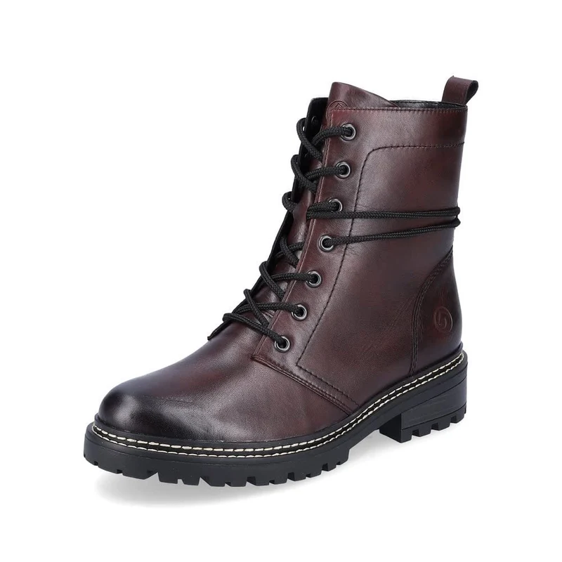 Remonte Schnür-Stiefeletten burgundy