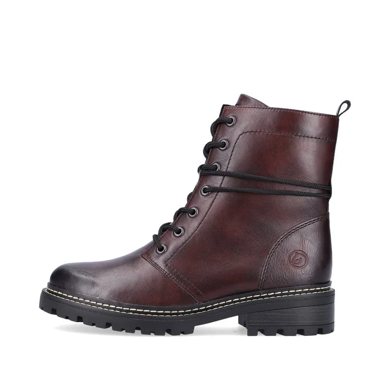 Remonte Schnür-Stiefeletten burgundy