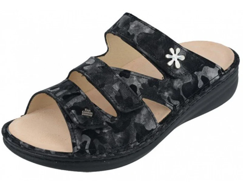 Finn Comfort Pantoletten schwarz