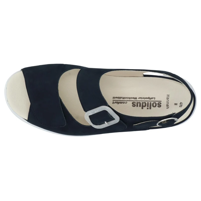 Solidus Komfort Sandalen blau