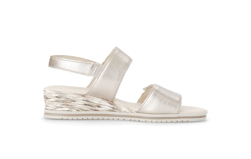 Gabor Riemchen Sandalen beige