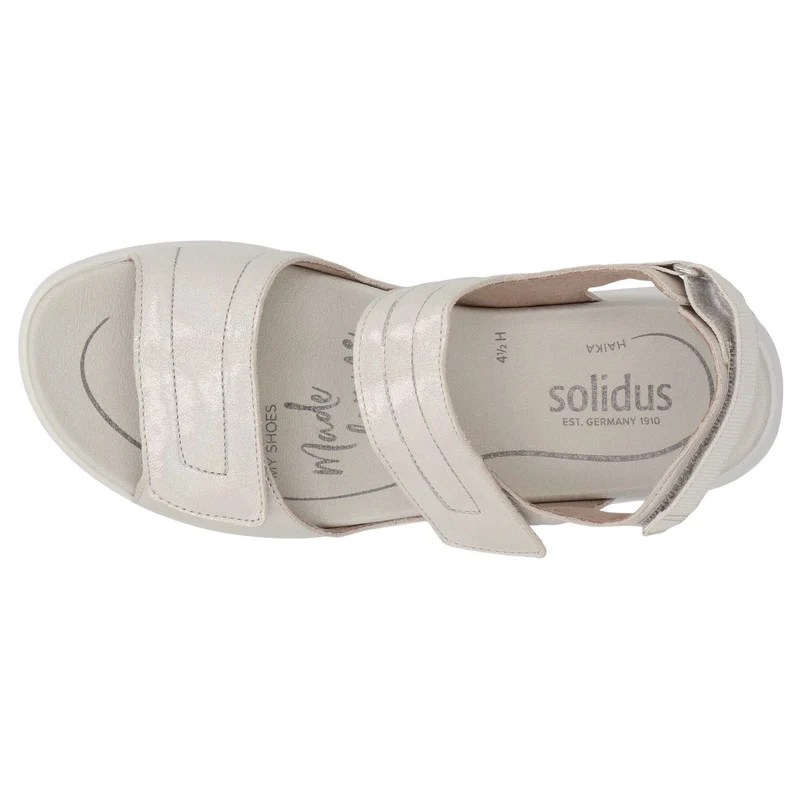 Solidus Komfort Sandalen creme