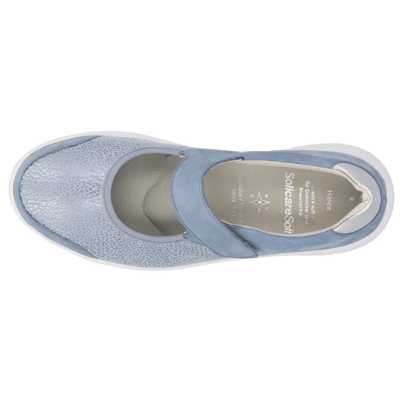 Solidus Ballerinas hellblau