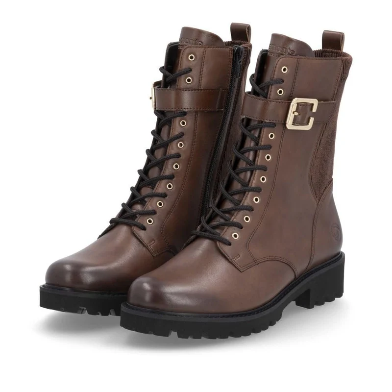 Remonte Schnür-Stiefeletten kombi