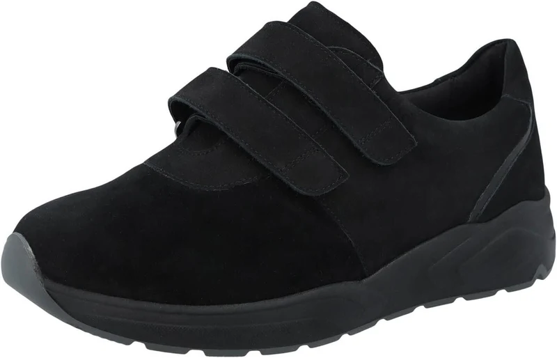 Solidus Komfort Slipper schwarz